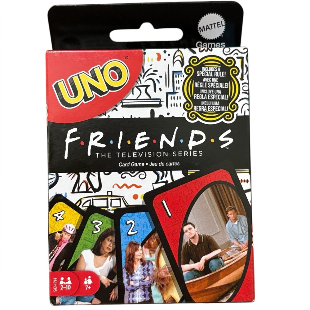 New UNO Friends Card Game The Television Series Comedy Show